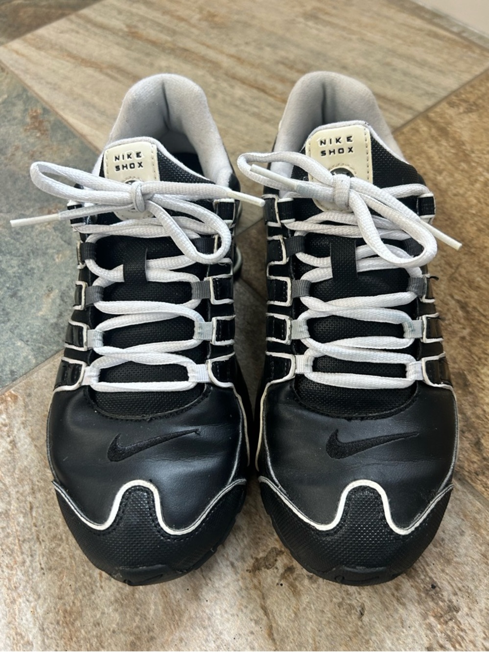 Nike Shox NZ 2009 Black White Y2K Vintage Running Shoes Youth 6.5Y Women’s 8 - Picture 2 of 7